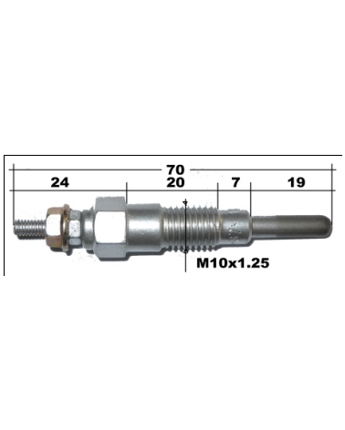 Bujia L1500-L3602 11V (ex 526-107-07) L175, L225