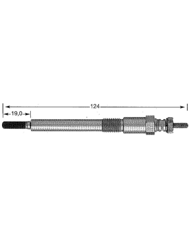 Bujia      H239, H279 (102mmx82mm) UL 95mm