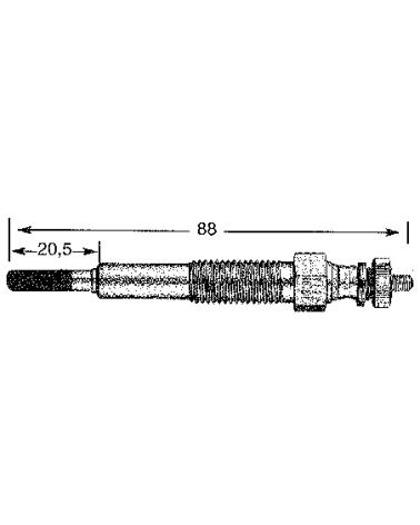 Bujia     C174, H2004, H2304 10.5V E250