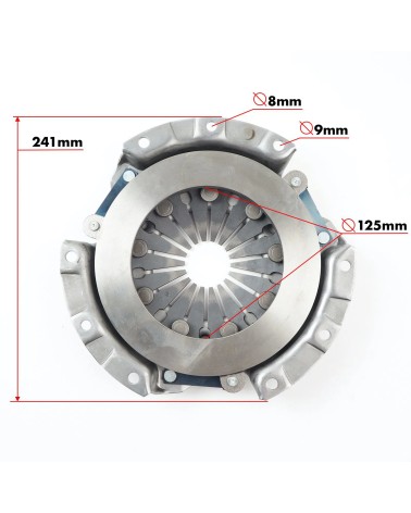 Maza embrague Yanmar YM F14/15 , YM1601, F16 YM186 180mm